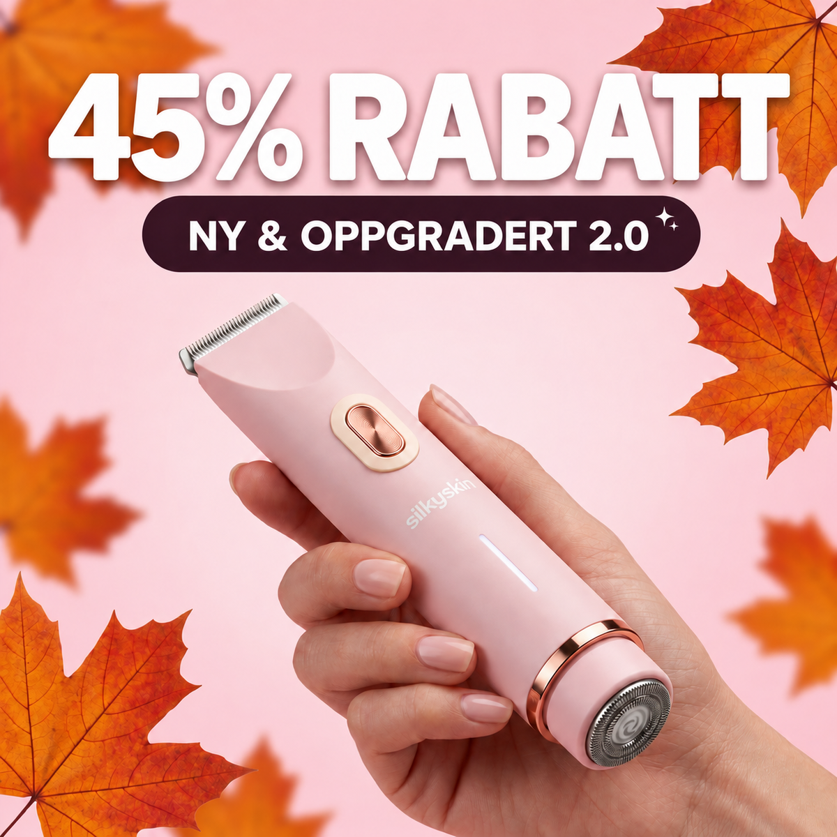 SilkySkin • Intimbarbering uten irritasjon